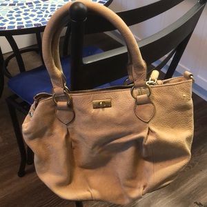 J.Crew Leather Bag - Sand
